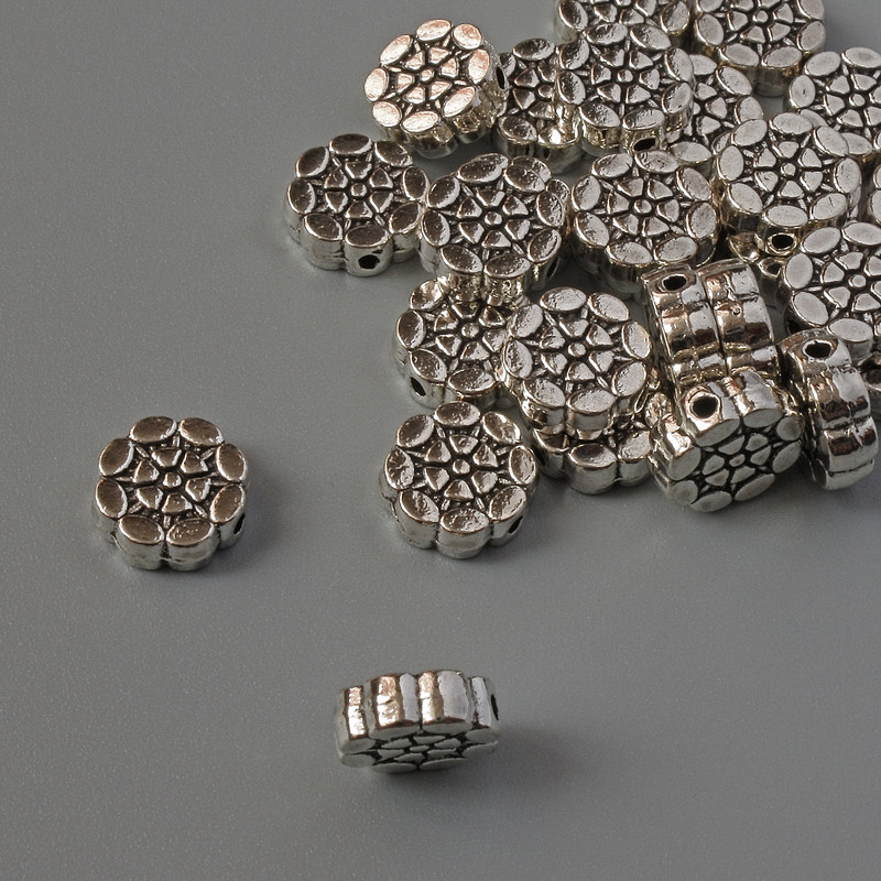 Inserție pentru mărgele, diametru 8x3 mm, ambalaj 27 bucăți, 20 g