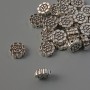 Inserție pentru mărgele, diametru 8x3 mm, ambalaj 27 bucăți, 20 g