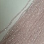 Mărgele din cristal ceh roz translucid, facetate, rondel cu nuanță de benzină, diametrul 3,5×3 mm, lungime 39 mm, pe fir