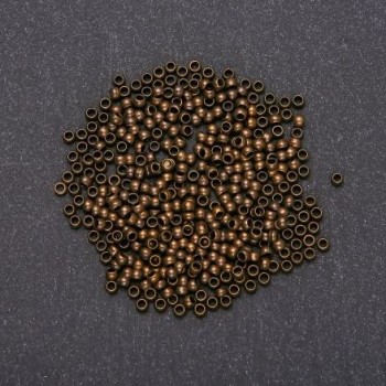 Fixatoare crimpuri «zahipi», diametru 2,5 mm, culoare metalică bronz, 200 g