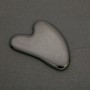 Gua Sha – racletă de masaj cu piatră naturală, agat, 5,5×8 cm