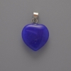 Pandantiv Inimă din Apatit, diametrul 15×15×6 mm, lungimea 23 mm