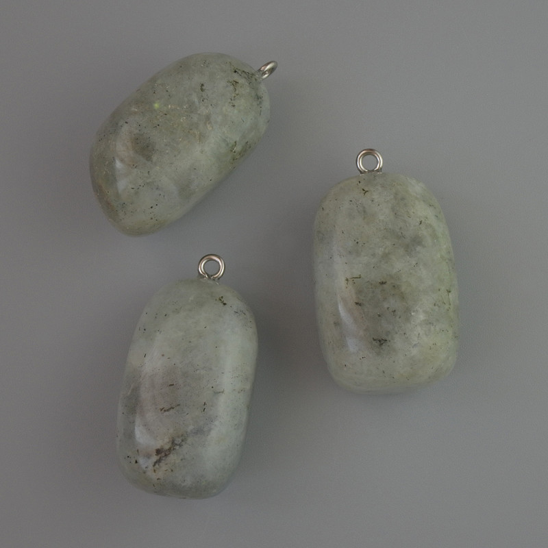 Pandantiv Labradorit, piatră naturală, diametrul 35x17 mm+