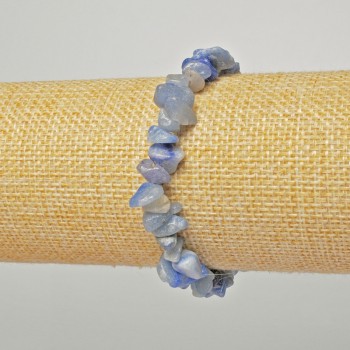 Brățară din aventurin, granule 8x4 mm, lungime 18 cm, elastic