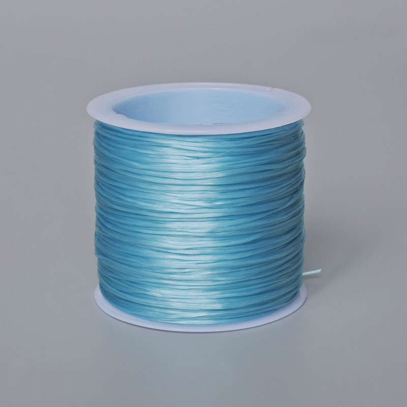 Elastic pentru lucrul manual, bobină albastră, lungime 30 m+