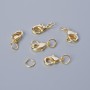 Închizătoare carabină, diametru 10×5 mm, culoare aurie, 1 buc