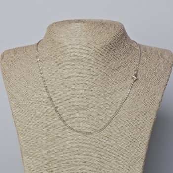 Lanț Xuping placat cu rodiu, grosime 2,2 mm, lungime 45 cm