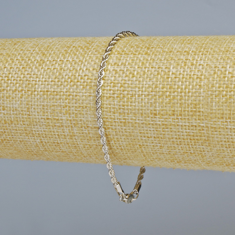 Brățară Xuping rodiu, grosime 2,5 mm, lungime 19 cm