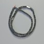 Mărgele de hematit dreptunghiulare, culoare neagră, diametru 10x4 mm, lungime aproximativă 41 cm