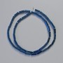 Mărgele de hematit dreptunghiulare 9×3 mm ± culoare albastră – șirag