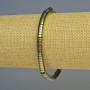 Brățară din hematit rondel, culoare multicoloră, diametrul 5x2 mm, lungime 18 cm, elastică