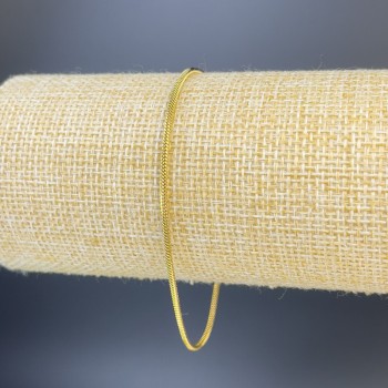 Brățară Xuping placare cu aur 18K, lungime 18–22 cm, grosime 1,6 mm