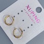 Caf dublu Xuping placare cu aur 18K