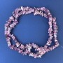 Mărgele turmalin cioburi 8–4 mm, pe șnur, lungime 80 cm+