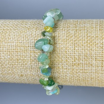 Браслет Асорті крихта, діаметр 8-10х2-4мм+-, довжина 18см+- стрейч