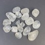 Piatră naturală - Cristal de munte, bucăți șlefuite cu fațete, fără gaură, 18-32×14-19 mm (+/-) (pentru 100 g +/-)