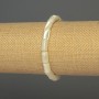 Brățară din sidef, cilindrică, diametru 10x6 mm, lungime 18 cm, elastică
