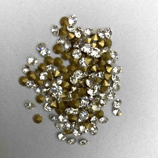 Strasuri albe pentru bijuterii 3,2 mm