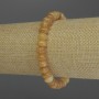 Brățară din citrin rondel, diametrul 8×5 mm, lungime 18 cm, elastică