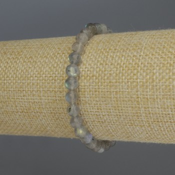 Браслет Лабрадор гладка кулька, діаметр 6мм+-, довжина 18см стрейч