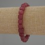 Brățară cu turmalină cubică, diametrul 7×7 mm, lungime 18 cm, elastică