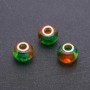 Mărgea Pandora din plastic, diametrul 15x12 mm, gaură 4,5 mm, set de 6 bucăți