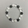 Brățară din sortiment cu bile netede, diametrul 10 mm, lungimea 18 mm, elastică