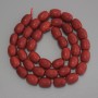 Mărgele din coral, formă barilă, diametrul 10×8 mm, lungime 40 cm, pe fir