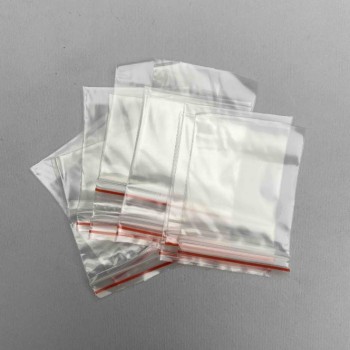 Pungă de ambalare cu fermoar 8,5×6 cm, 100 buc