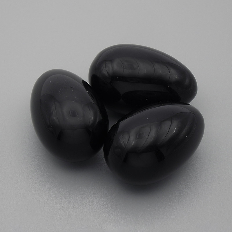 Ou de suvenir din agat natural, diametrul 30×20 mm ±