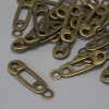 Pandantiv-știft în culoare bronz vechi, diametrul 23×7 mm, gaură pentru cercei de aproximativ 2,2 mm, ambalare 22 buc.