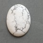 Furnitură cabochon kaholong 40x30 mm +- preț per bucată