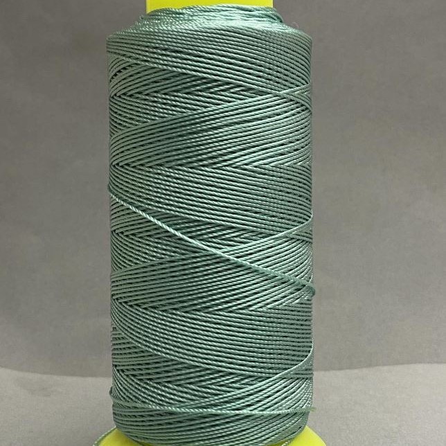 Fir de capron pe bobină, culoare verde deschis-olive, diametrul 0,9 mm, pentru hobby 300 m
