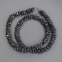 Mărgele de hematit, formă de picătură 6-7, 5×4 mm ± pe fir, lungime 40 cm+