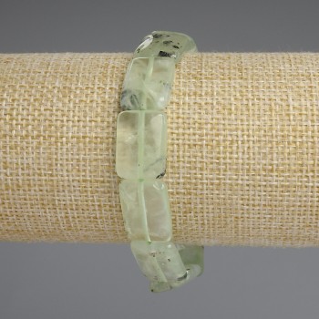 Браслет Преніт прямокутна ланка, діаметр 16х12мм+-, довжина 18см+-стрейч