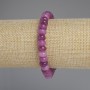 Brățară cu turmalină în formă de rondelle, diametru 8×5 mm, lungime 18 cm