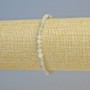 Brățară din labradorit natural, mărgele tăiate, diametrul 4,5 mm ± (elastic), lungime 18 cm+