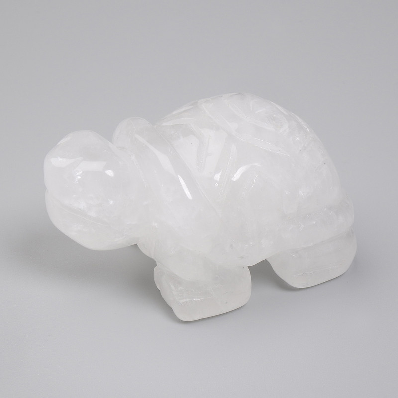 Statuetă suvenir «Țestoasă» din cristal de munte 70×40×35 mm+