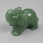 Statuetă suvenir cu elefant din nefrit 55x35x26mm+