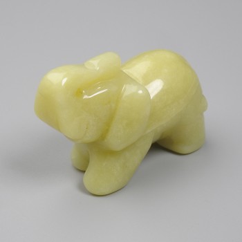 Statuetă suveniră - Elefant din onix, 55×35×26 mm+