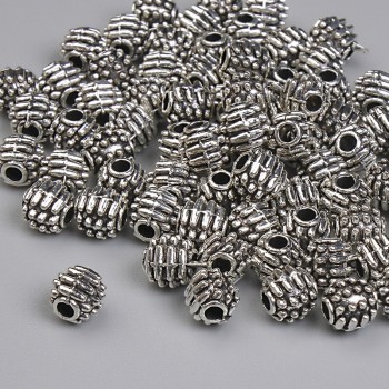 Inserție mărgea argintie 5x5 mm