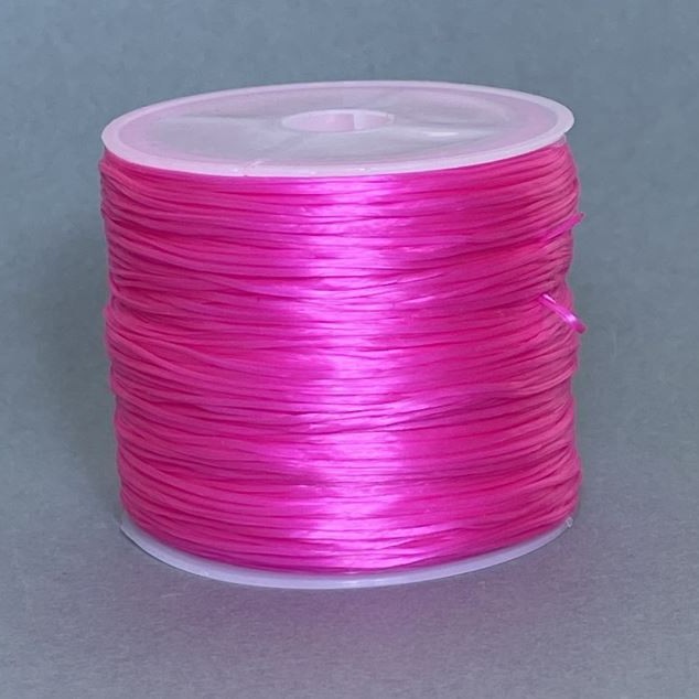 Elastic pentru bijuterii, bobină, culoare roz, lungime 30 m+