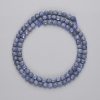Mărgele din coral burete, cuburi tăiate, diametrul 4x4 mm, lungime aproximativă 39 cm, pe fir