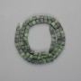 Mărgele din zozit cubice, diametrul 4×4 mm, lungimea de aproximativ 39 cm, pe șnur