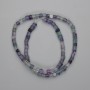 Mărgele fluorit cub, diametru 4×4 mm, lungime aproximativă 38 cm, pe fir
