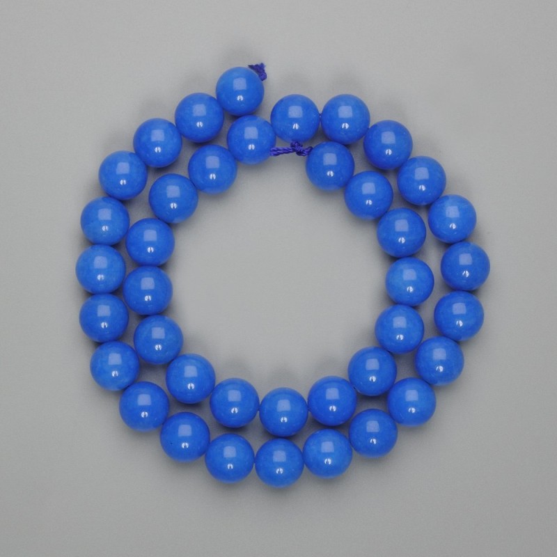 Mărgele de apatit, bile netede, diametrul 10 mm, lungimea 38 cm, pe șnur