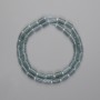 Mărgele Jadit cilindrice 7,5×5 mm, + mărgele de 3 mm, lungime 39 cm