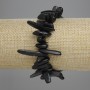 Brățară din obsidian «Acul», fragmente, diametru 10-20×3-5 mm, lungime 18 cm ± elastic