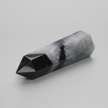 Creion suvenir din agat negru natural, 90×26 mm ±, în diferite dimensiuni, greutate de la 100 g (pentru 100 g).