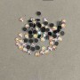 Strasuri cu fixare rece multicolore, diametrul de 4 mm ±, ambalaj 70 g (±)
